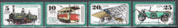 Germany Democratic Republic 1977 Stamps Issued For Transportation - Dresden Traffic Museum In Fine Used - Used Stamps