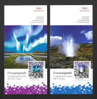 Iceland 2012 S/A Europa. Visit Iceland Sg 1358/9 Booklets - Carnets