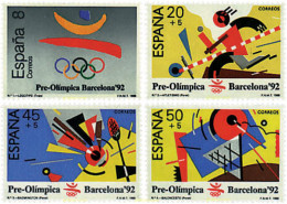 85795 MNH ESPAÑA 1988 25 JUEGOS OLIMPICOS VERANO BARCELONA 1992 - Unused Stamps