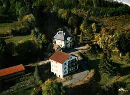 (RECTO / VERSO) SENONES - LA LOUVIERE - MAISON DE REPOS - PRINCIPAUTE DE SALM - VUE AERIENNE - LE 6/8/198CPSM GF VOYAGEE - Senones