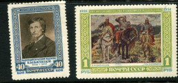 Russia 1951 Mi 1597-98 MNH ** - Nuevos