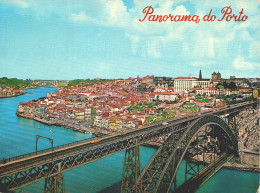 PORTO - Vista Parcial E Ponte D. Luiz I  ( 2 Scans ) - Porto