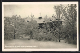 AK Mittel-Schreiberhau I. Rsgb., Kinderheilstätte Lenzheim Im Winter  - Schlesien