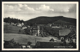 AK Brückenberg I. Rsgb., Teilansicht Der Ortschaft  - Schlesien