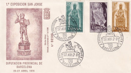 MATASELLOS 1970  BARCELONA  SANT JORDI - Covers & Documents