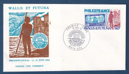 Wallis Et Futuna - FDC - Premier Jour - PhilexFrance 82 - 1982 - FDC