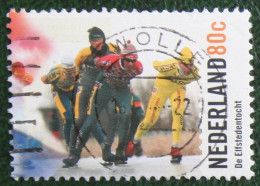 Hoogtepunten Uit De 20e Eeuw Elfstedentocht Skating NVPH 1851 (Mi 1749) 1999 Gestempeld / Used NEDERLAND / NIEDERLANDE - Usados