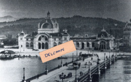 La Gare De Lucerne, Avant La Construction De L'aile Ouest Qui Date De 1926 - Reproduction - Lucerna