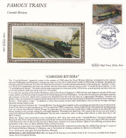 GB Engeland 1985 150 Ann GWR Famous Trains Cornish Riviera 22-01-1985 - Stamped Stationery, Airletters & Aerogrammes