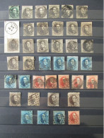 BELGIQUE Lot De 38 Timbres Leopold I Belgie Belgium Timbre Stamps - Sonstige & Ohne Zuordnung