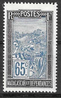 MADAGASCAR - 1922. - TRASPORTO - 65 C. - NUOVO MH* (YVERT 141 - MICHEL 163) - Nuovi