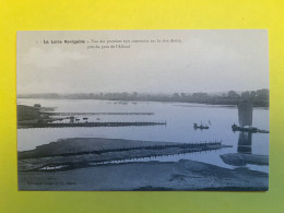 La Possonniére L Alleud La Loire Navigable Bateliers Navigation Péniche  Mariniers Bateau à Voile Gabare - Autres & Non Classés