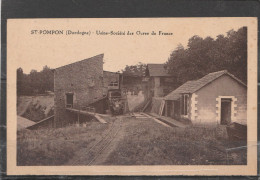 24 - SAINT POMPON - Usine Société Des Ocres De France - Autres & Non Classés