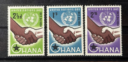 Ghana MNH  United Nations Day 1958 - UNO