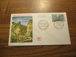 FDC - 1er Jour - France - 1965 - Moustiers Sainte Marie - 1960-1969