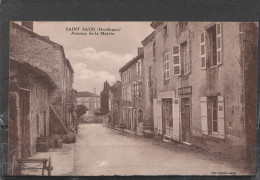 24 - SAINT SAUD -  Avenue De La Mairie - Autres & Non Classés