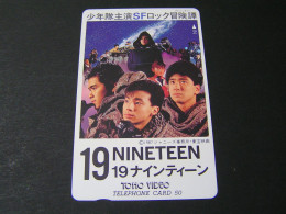 JAPAN Phonecards  Cinema .. - Cinéma