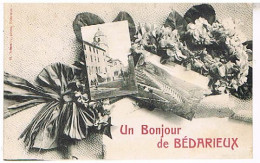 34 UN BONJOUR DE BEDARIEUX - Bedarieux