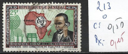 SENEGAL 213 Oblitéré Côte 0.50 € - Sénégal (1960-...)