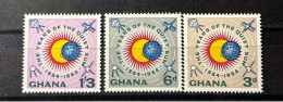 Ghana MNH  The Years Of The Quiet Sun 1964-1965 - Afrique