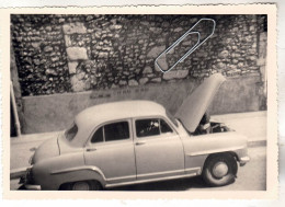 PHOTO  AUTOMOBILE VOITURE ANCIENNE EN PANNE - Auto's
