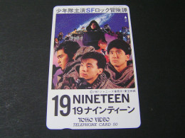 JAPAN Phonecards  Cinema .. - Kino