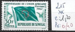 SENEGAL 215 ** Côte 1.20 € - Sénégal (1960-...)