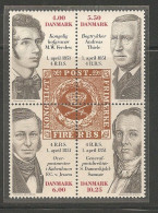 Denmark 2001 MNH / ** Block Danish Stamp 150 Years    (dk318) - Nuovi