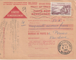 FLAMME  VAGUES /  CONTRE  REMBOURSEMENT  N°  1192 - Storia Postale