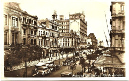 2135 - Brésil  -   RIO DE JANEIRO  :   AVENIDA RIO BRANCO     Circulée En 1921 - Rio De Janeiro