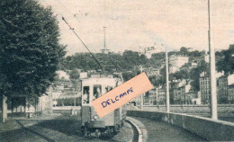 Compagnie Des Omnibus Et Tramways De Lyon - Le Tram Au Défilé De Pierre Scize - Reproduction - Autres & Non Classés