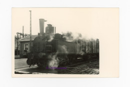 Photo Dernier Train SVC Locomotive La Trambouze Gare SNCF 1961 Saint Victor Thizy Sur Rhins Loire 42 France Vapeur Local - Trenes