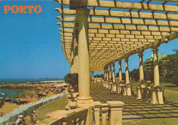 PORTO - Pérgola E Praia Da Foz Do Douro  ( 2 Scans ) - Porto