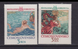 CZECHOSLOVAKIA  - 1975 Tapestries Set Never Hinged Mint - Ongebruikt