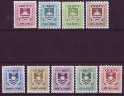 Océanie - Kiribati - Série Courante - 9 Timbres Différents - 7340 - Kiribati (1979-...)