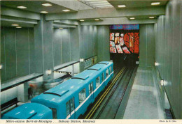 Trains - Métro - Montréal - Métro Station Berri De Montigny - Subway Station - CPM - Carte Neuve - Voir Scans Recto-Vers - Subway