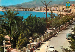 Automobiles - Espagne - Espana - Benidorm - Playa Sur Desde La Glorieta - Plage Sud Depuis La Gloriette - CPM - Etat Pli - PKW