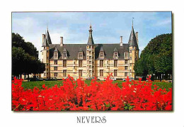 58 - Nevers - Le Palais Ducal - Fleurs - CPM - Voir Scans Recto-Verso - Nevers