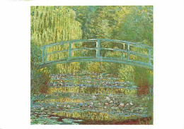 Art - Peinture - Claude Monet - Les Nymphéas - Harmonie Verte - Voir Timbre - CPM - Voir Scans Recto-Verso - Pintura & Cuadros