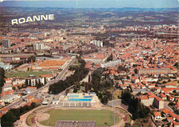 42 - Roanne - Vue Générale Aérienne - Stade - CPM - Voir Scans Recto-Verso - Roanne