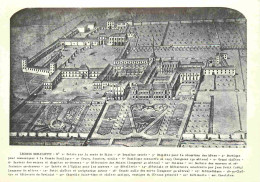 21 - Saint Nicolas Les Citeaux - Abbaye De Citeaux - Plan Cavalier De L'Abbaye Fin XVIIe - CPM - Voir Scans Recto-Verso - Autres & Non Classés