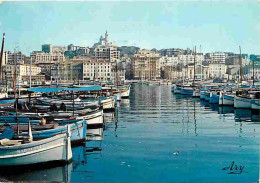 13 - Marseille - Le Vieux Port - Bateaux De Plaisance - Notre Dame De La Garde - CPM - Voir Scans Recto-Verso - Alter Hafen (Vieux Port), Saint-Victor, Le Panier