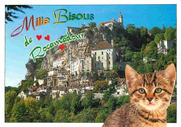 Animaux - Chats - Rocamadour - Vue Générale - Flamme Postale - CPM - Voir Scans Recto-Verso - Gatos