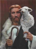 Animaux - Chèvres - Carte 3D - Good Shepherd - Agneau Pascal - Religion - CPM - Voir Scans Recto-Verso - Sonstige & Ohne Zuordnung