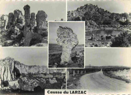 12 - Aveyron - Causse Du Larzac - Multivues - Carte Dentelée - CPSM Grand Format - Voir Scans Recto-Verso - Autres & Non Classés