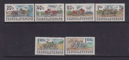 CZECHOSLOVAKIA  - 1975 Motor Cycles Set Never Hinged Mint - Ungebraucht