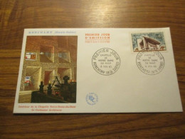 FDC - 1er Jour - France - 1965 - Ronchamp - 1960-1969