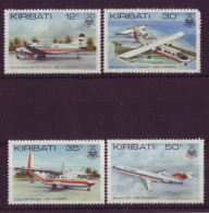 Océanie - Kiribati - Avions - 4 Timbres Différents - 7343 - Kiribati (1979-...)