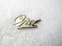 RARE  PIN'S   LOGO   OPEL   1909 - Opel