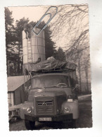 PHOTO  AUTOMOBILE VOITURE CAMION ANCIEN BERLIET - Cars